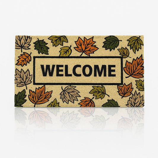“Bring the beauty of autumn to your doorstep with a welcome that never fades.”