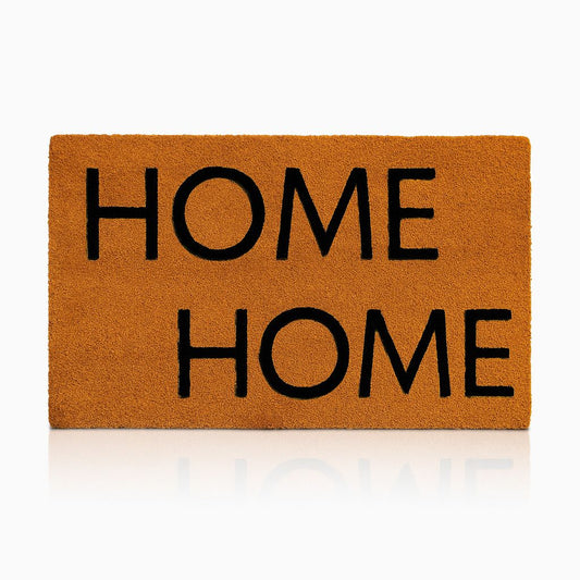 HOME. Twice the word, twice the warmth.”